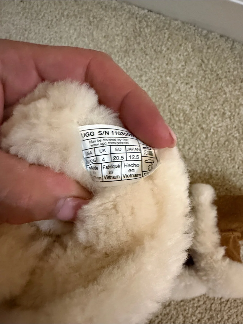 UGG soft chestnut