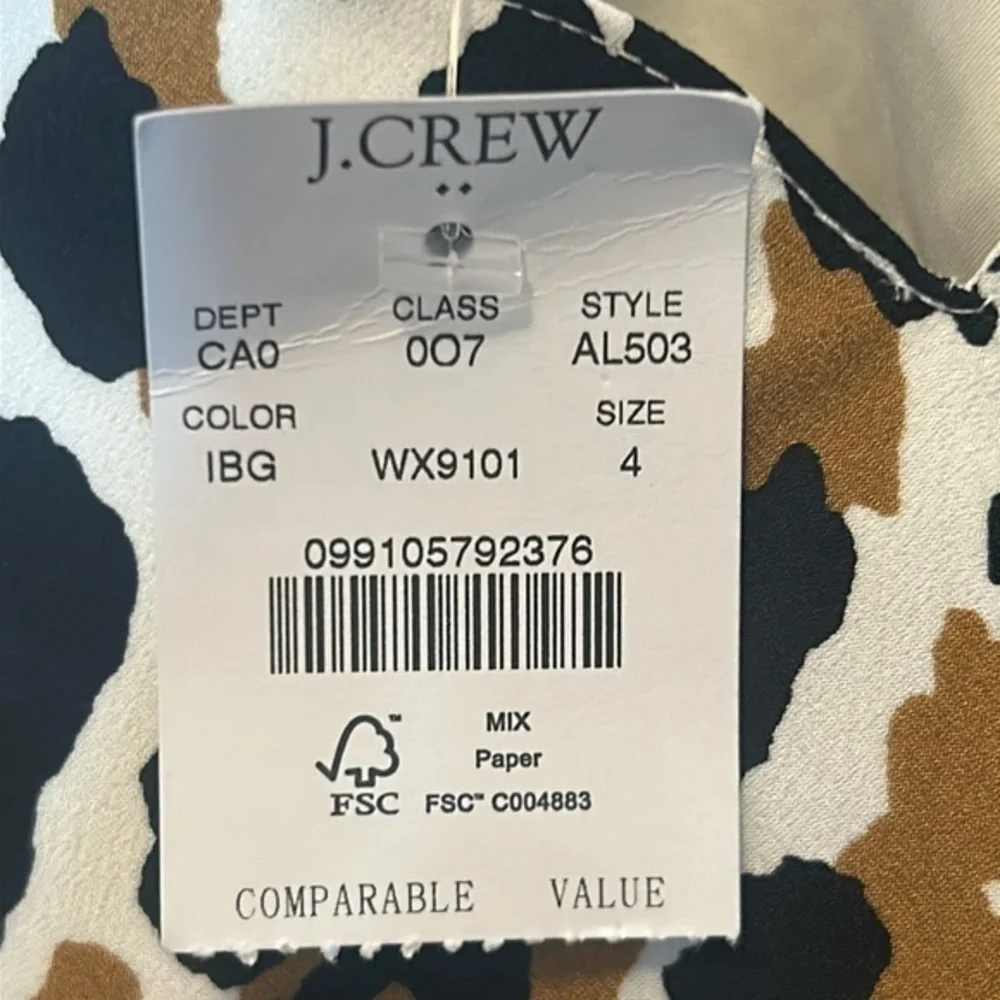 J. Crew 100% interior