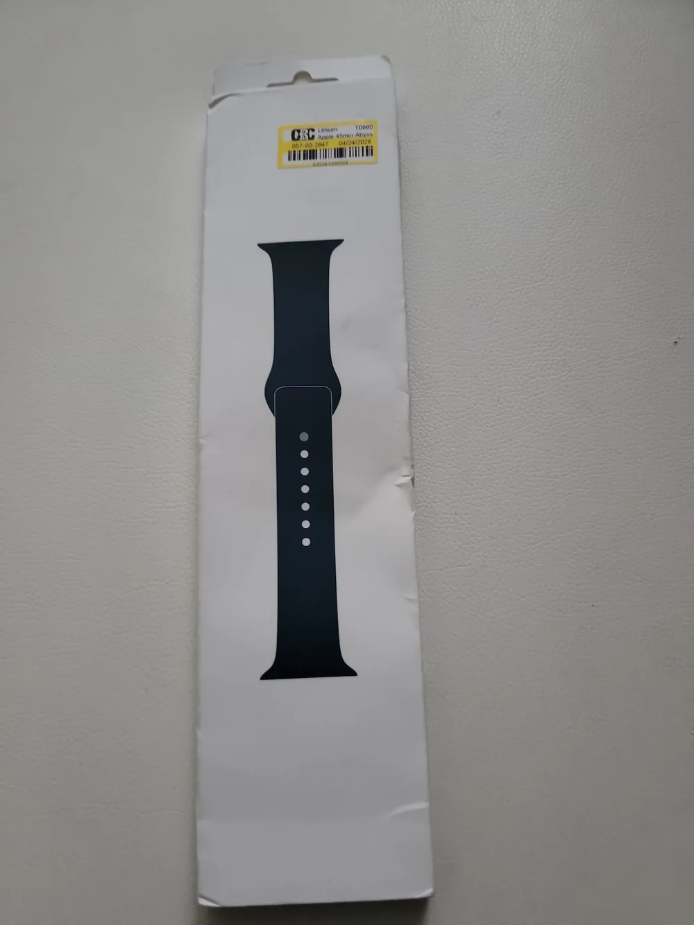 Apple Original  Silicone Smartwatch Sports Band, 45mm, Abyss Blue