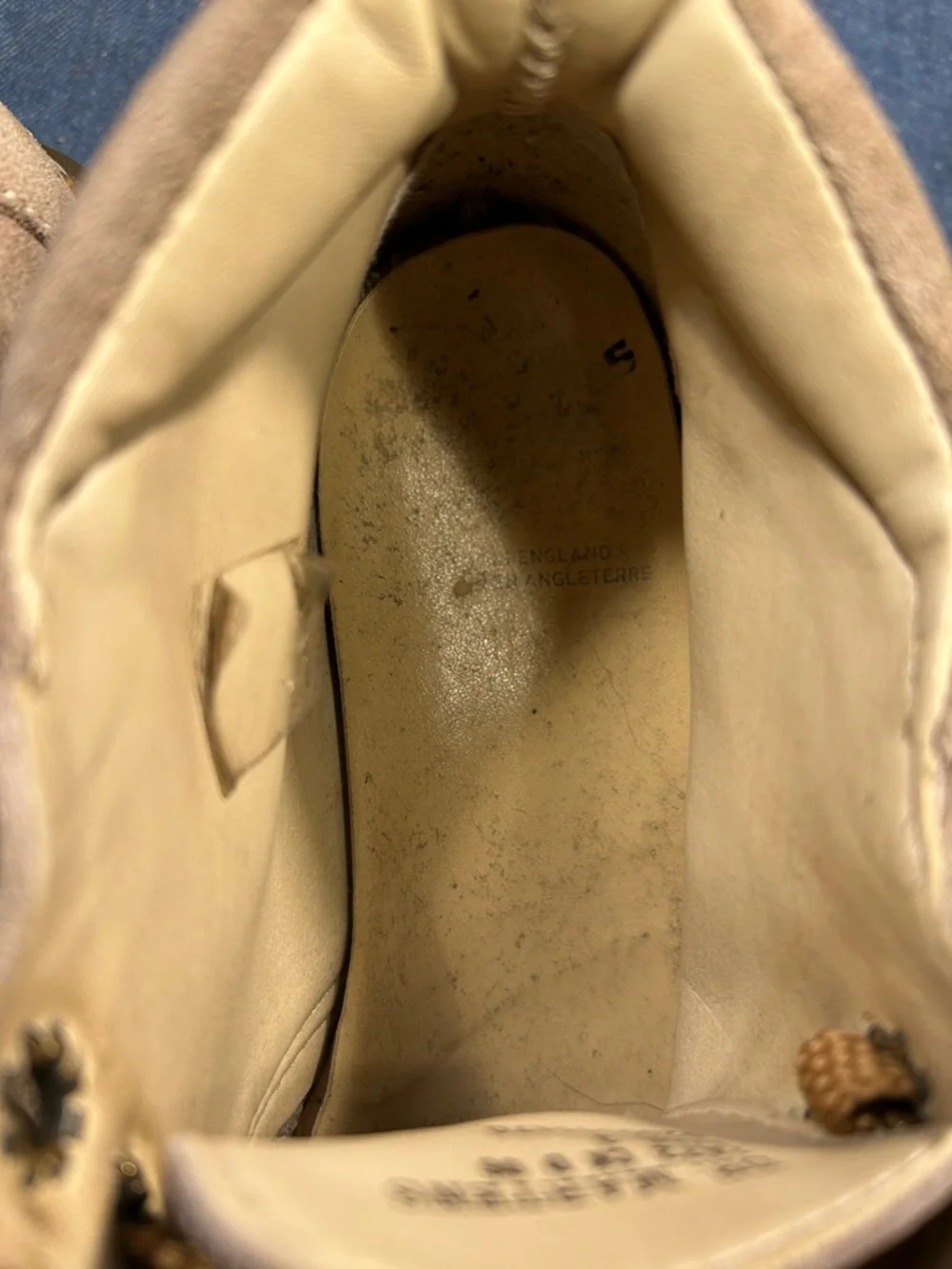 Dr. Martens storage wear