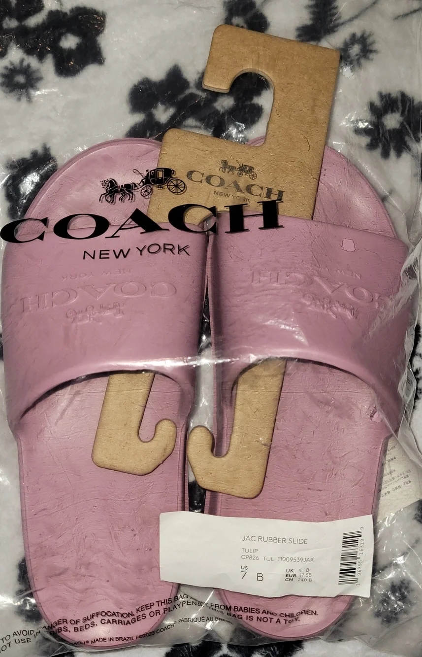 Coach rubber upper