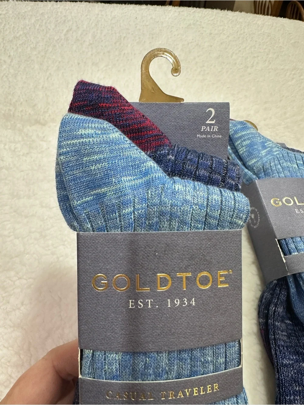 Gold Toe pair marled