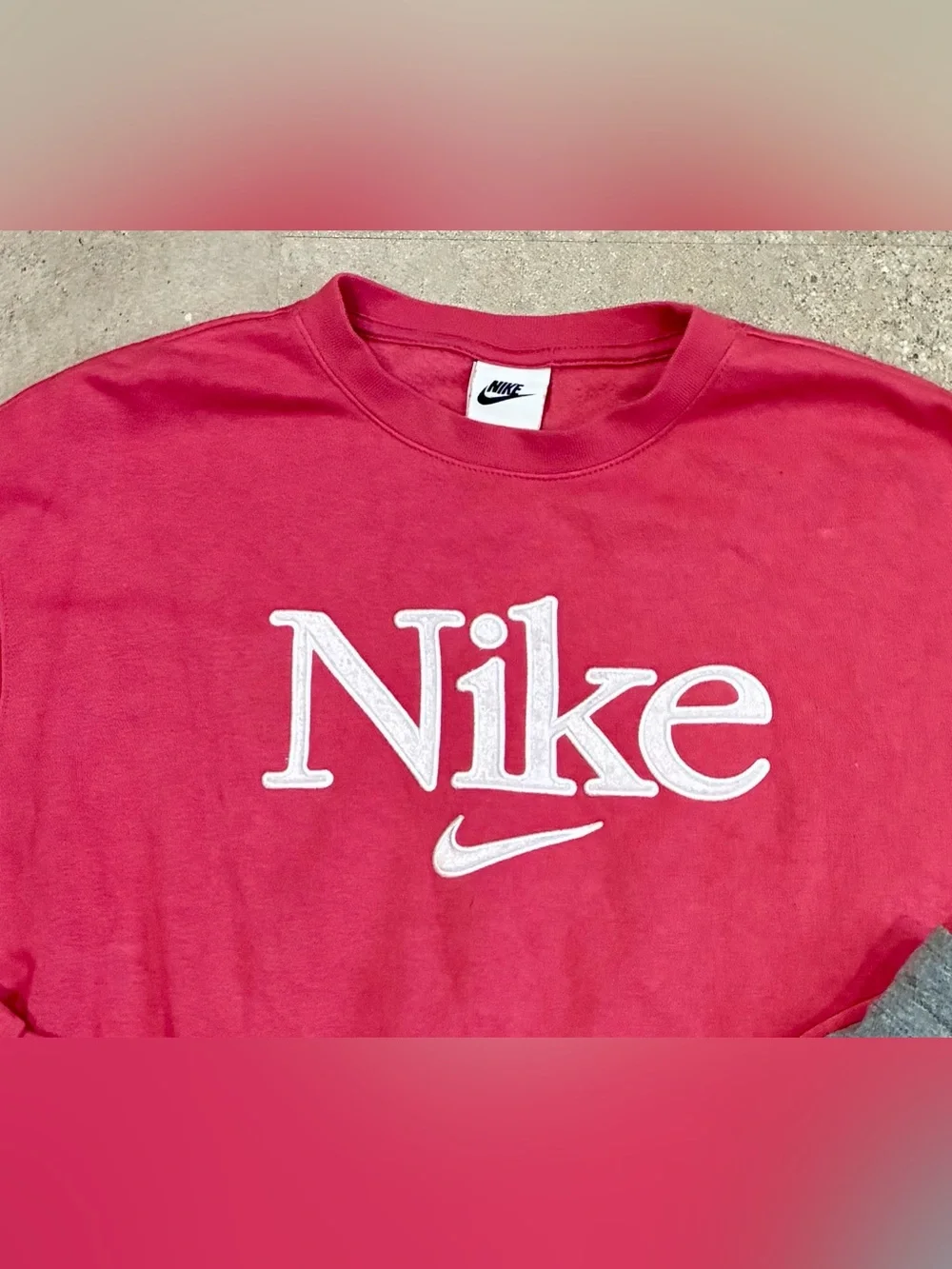 Nike includes oversized