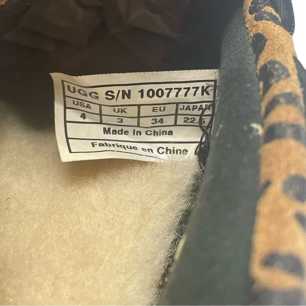 UGG leopard print