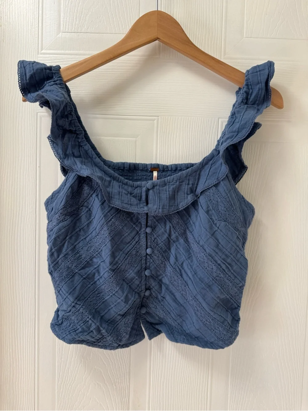 Free People sleeveless cropped