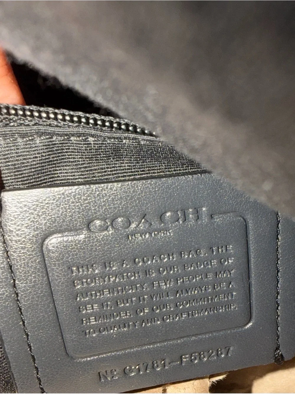Coach classic signature
