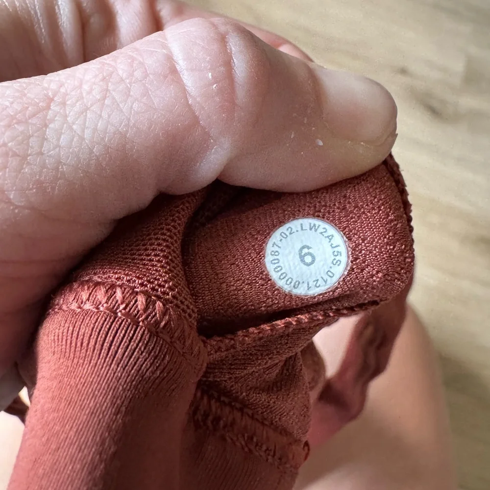 lululemon athletica burnt orange