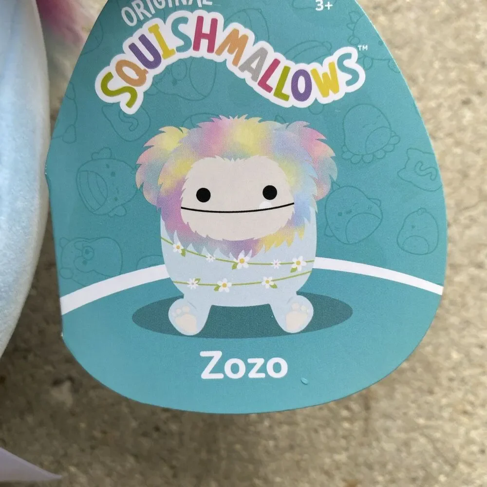 Squishmallows zozo blue