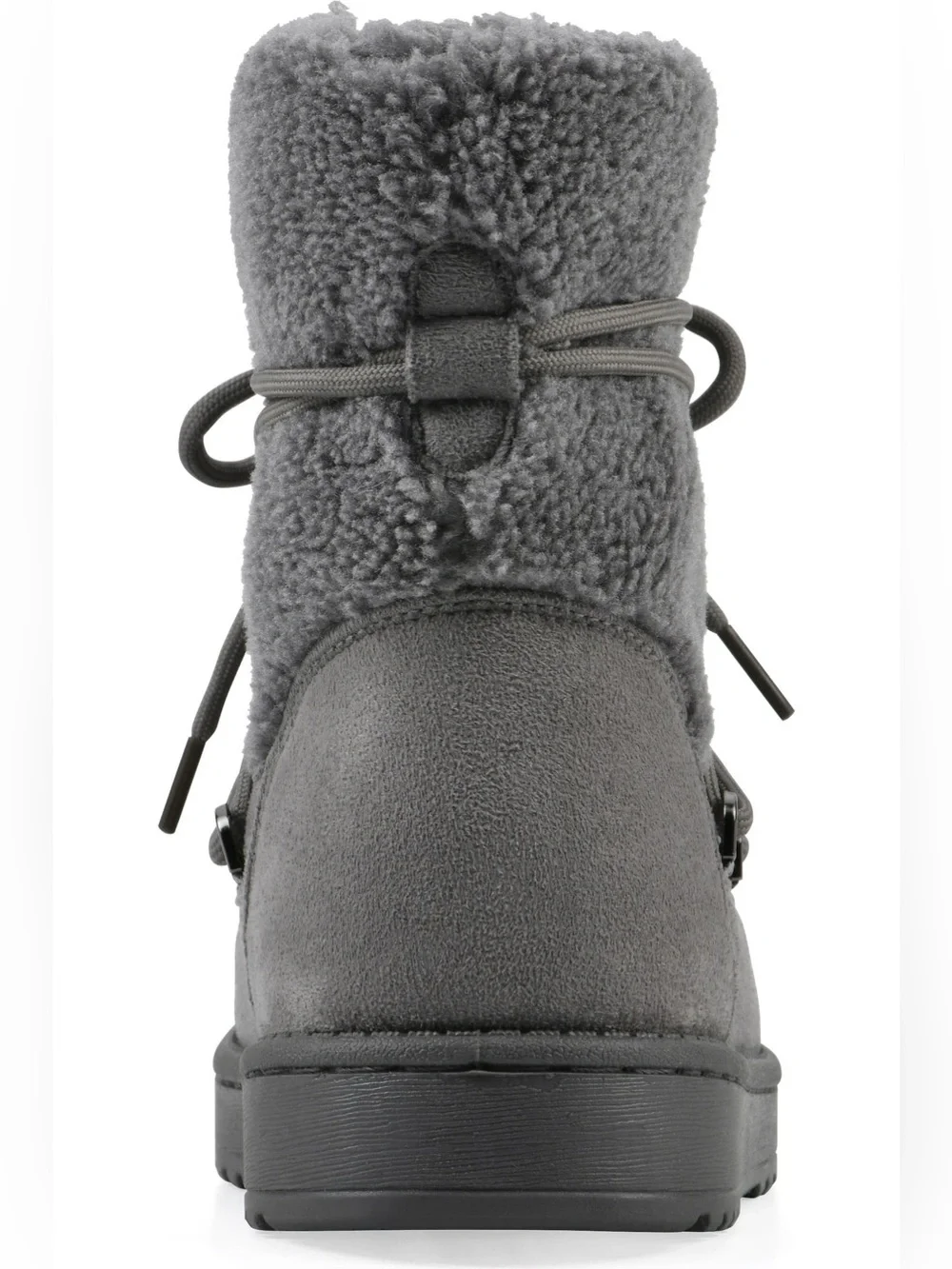 Isador Faux Shearling Bootie White Mountain Footwear.