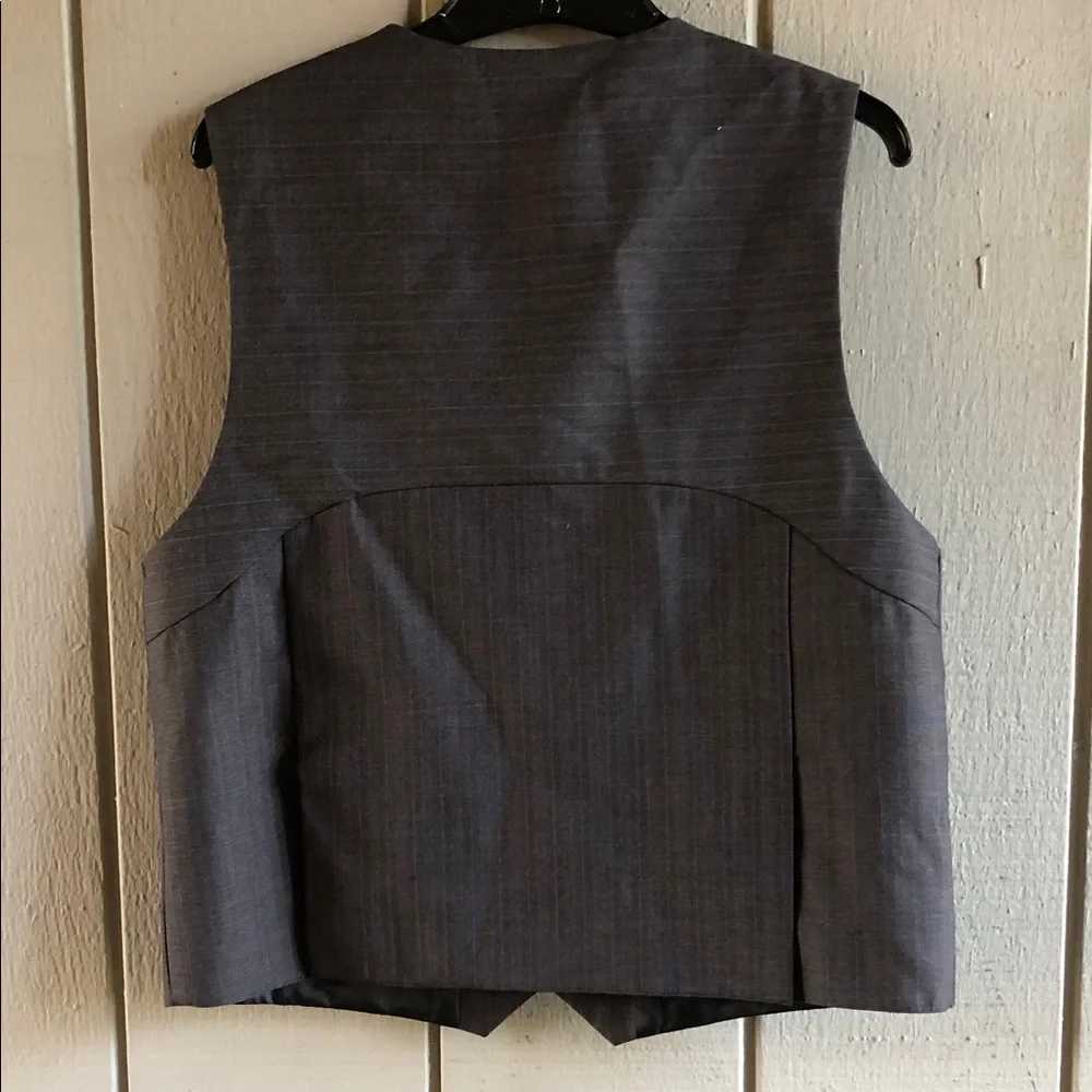 Cayson Desins San Francisco charcoal pinstripe