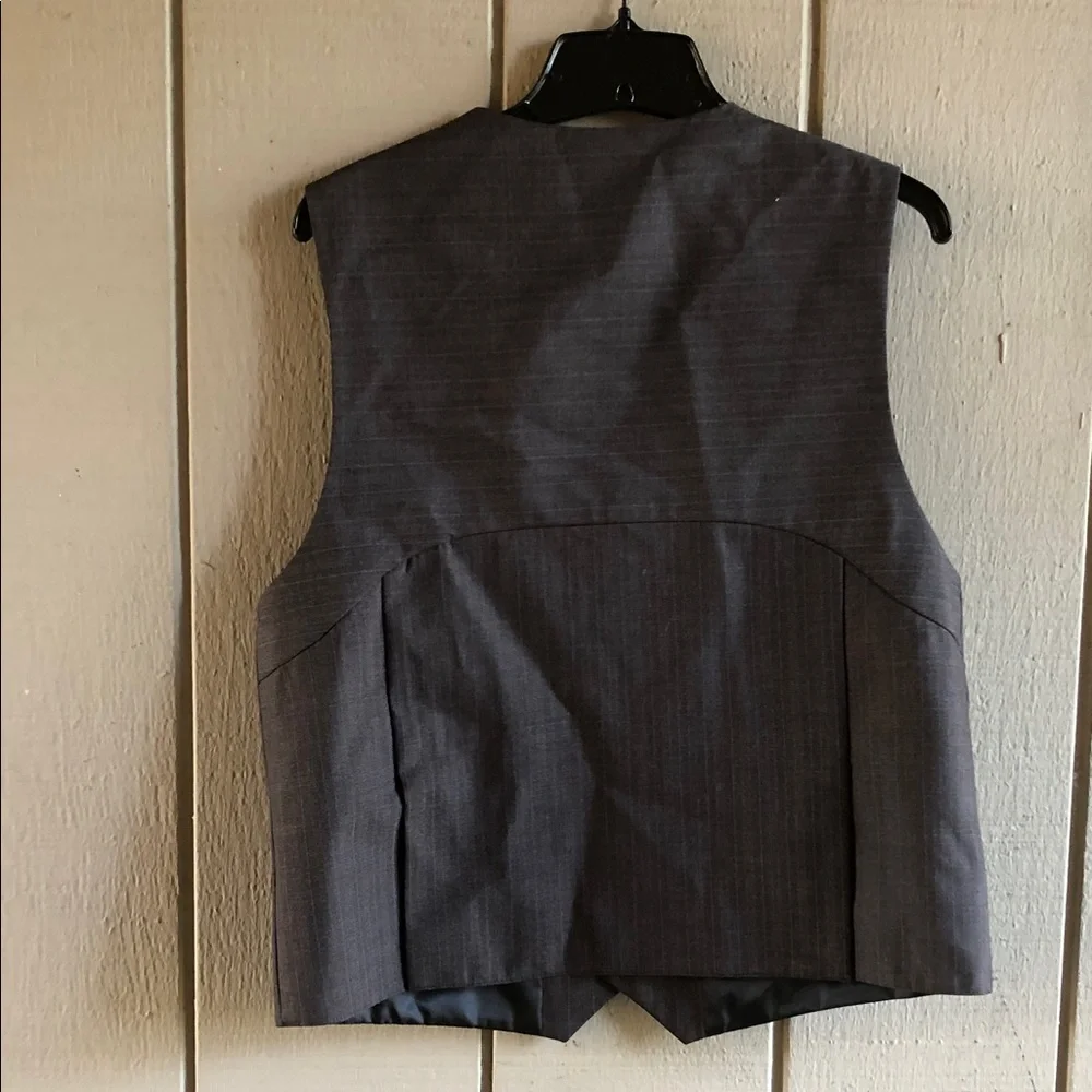 Cayson Desins San Francisco charcoal pinstripe