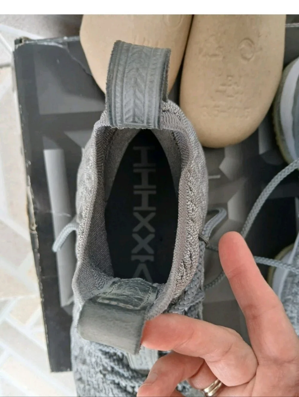 Nike knit upper