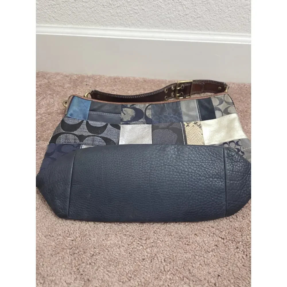 Coach pre throughout patchwork