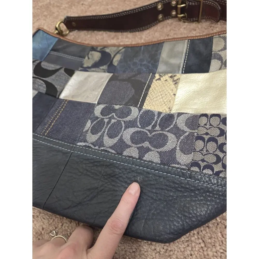Coach pockets lined brown