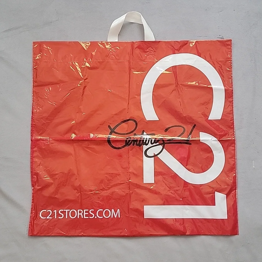 Vintage Century21 Plastic Shopping Bag, Size 22