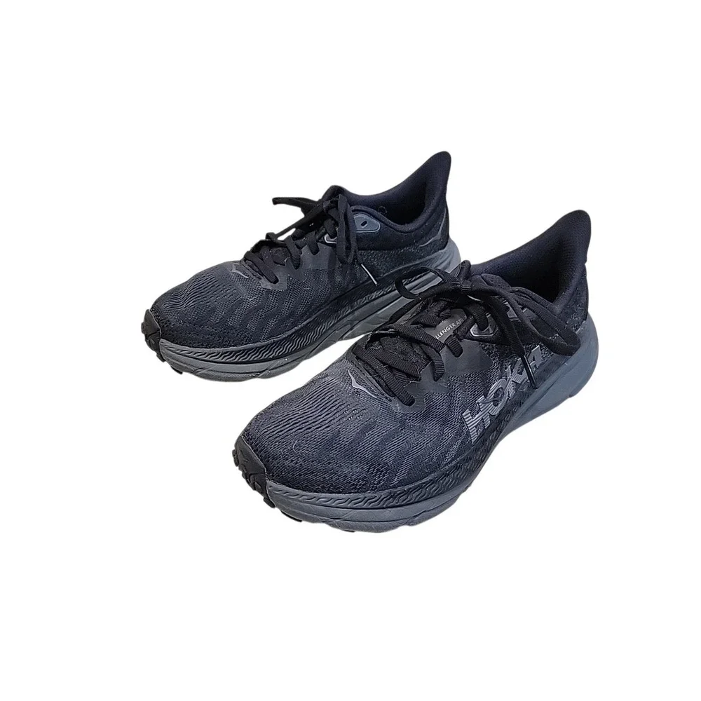 Hoka One One Challenger ATR 7 GTX Black Shoe Trail Sneaker Womens Size 9B EUC