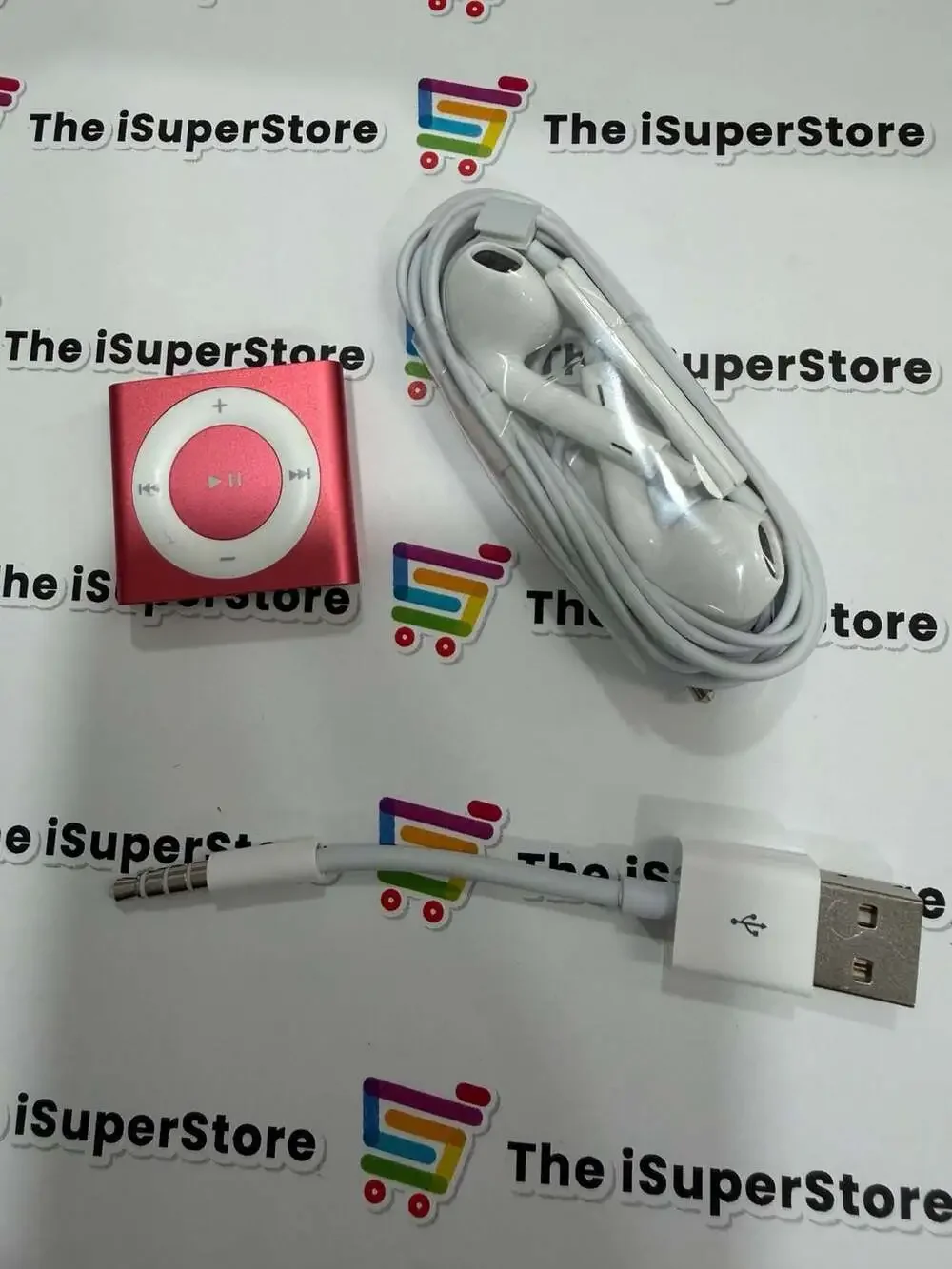 Apple iPod Shuffle 4th Generation 2GB Pink MP3 Player + 1 Yr CPS warranty