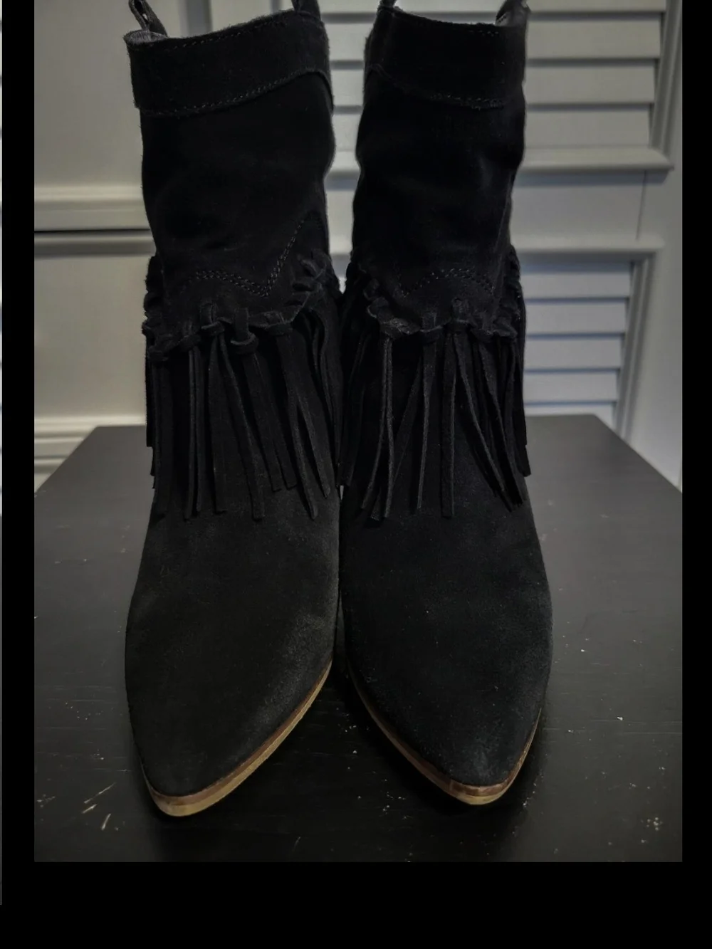 Aldo black suede