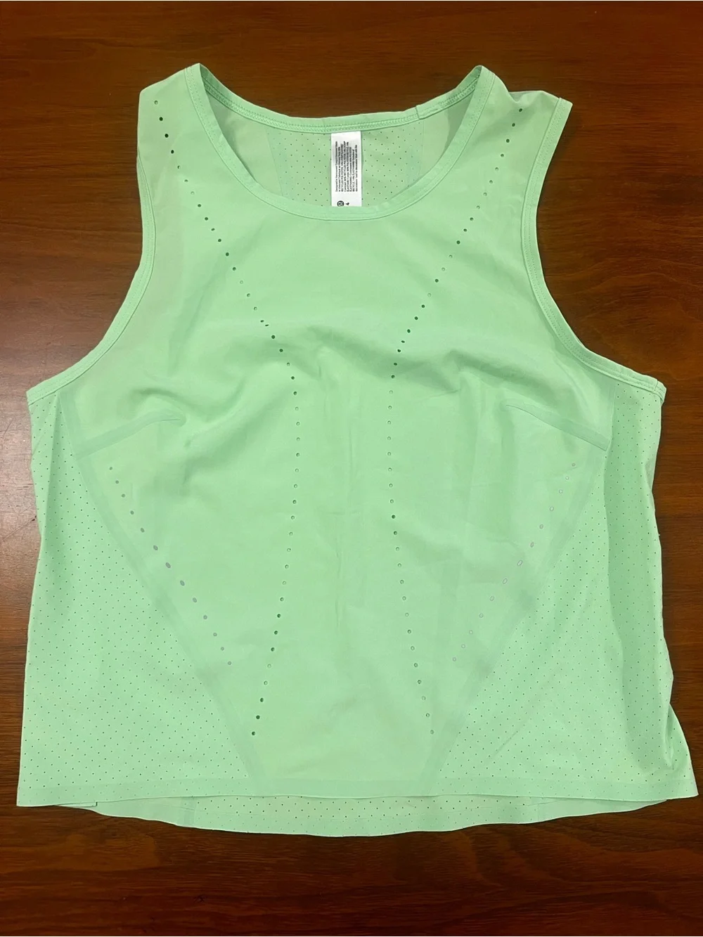 Lululemon Sculpt Tank Top – Kohlrabi Green / Mint – Size 4