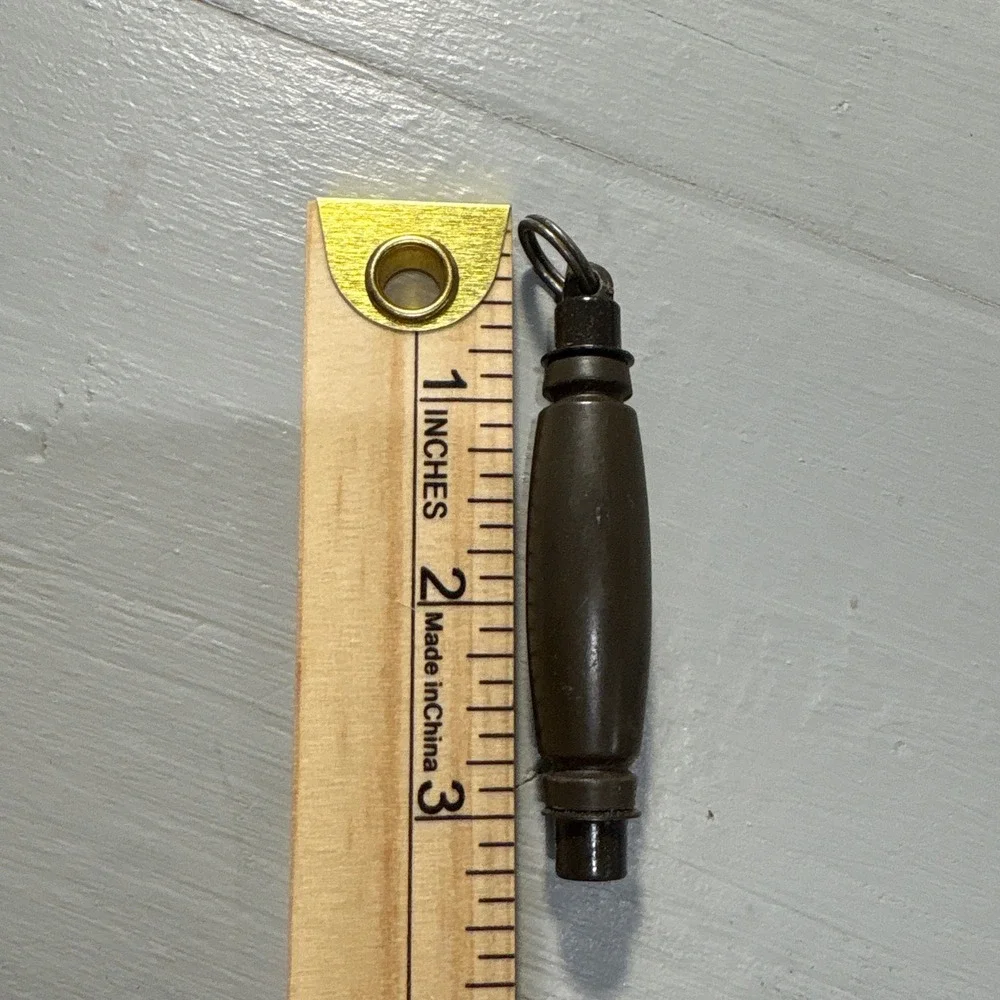 Lohman Mfg Co Inc Deer Call Keychain Brown Vintage Hunting Accessory EUC
