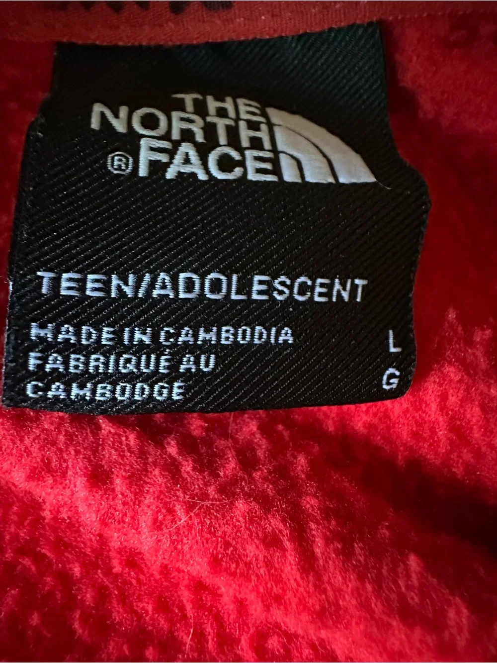 The North Face cozy fleece