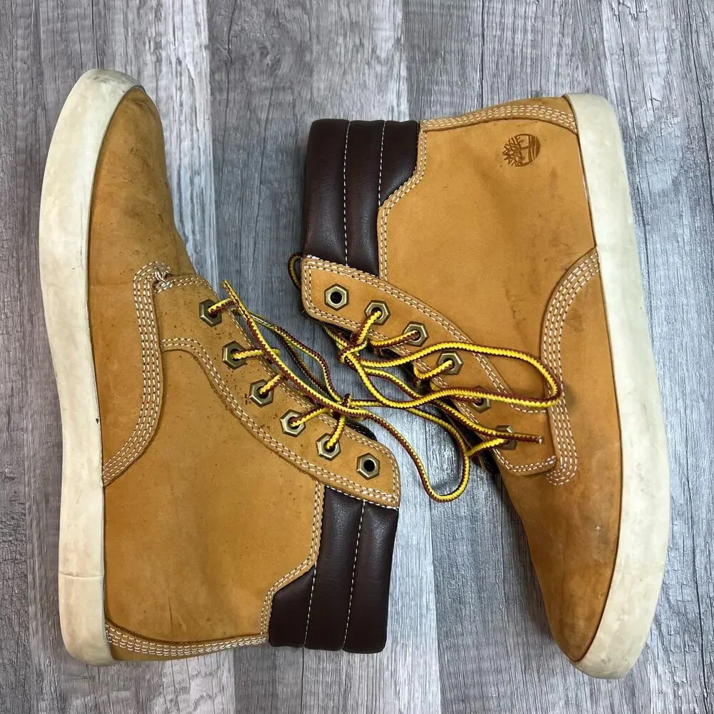 Timberland Women’s Tan Dausette Sneaker Boots Size 7 1/2