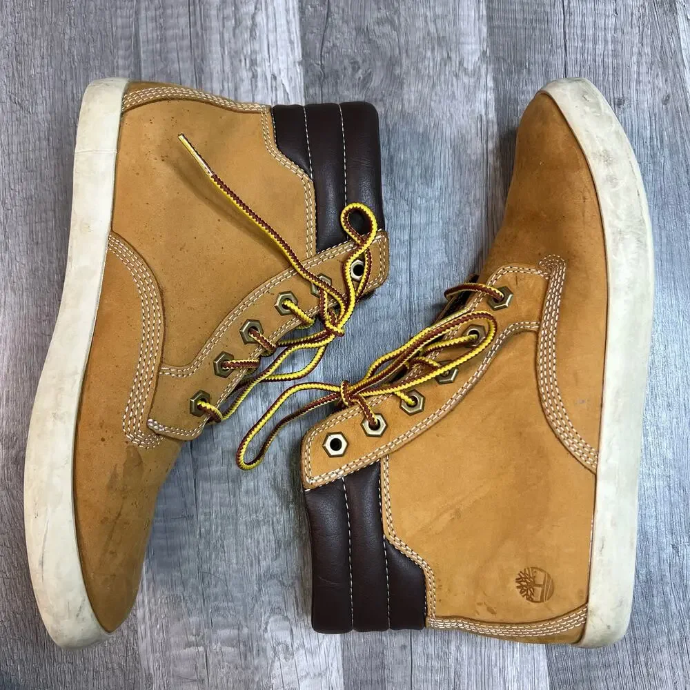 Timberland Women’s Tan Dausette Sneaker Boots Size 7 1/2