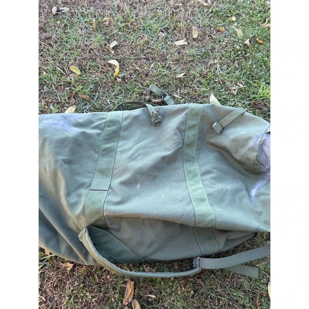 US‎ Military IMPROVED Duffel Bag ZIPPERED Duffle Bag USGI 8465-01-604-6541 USED