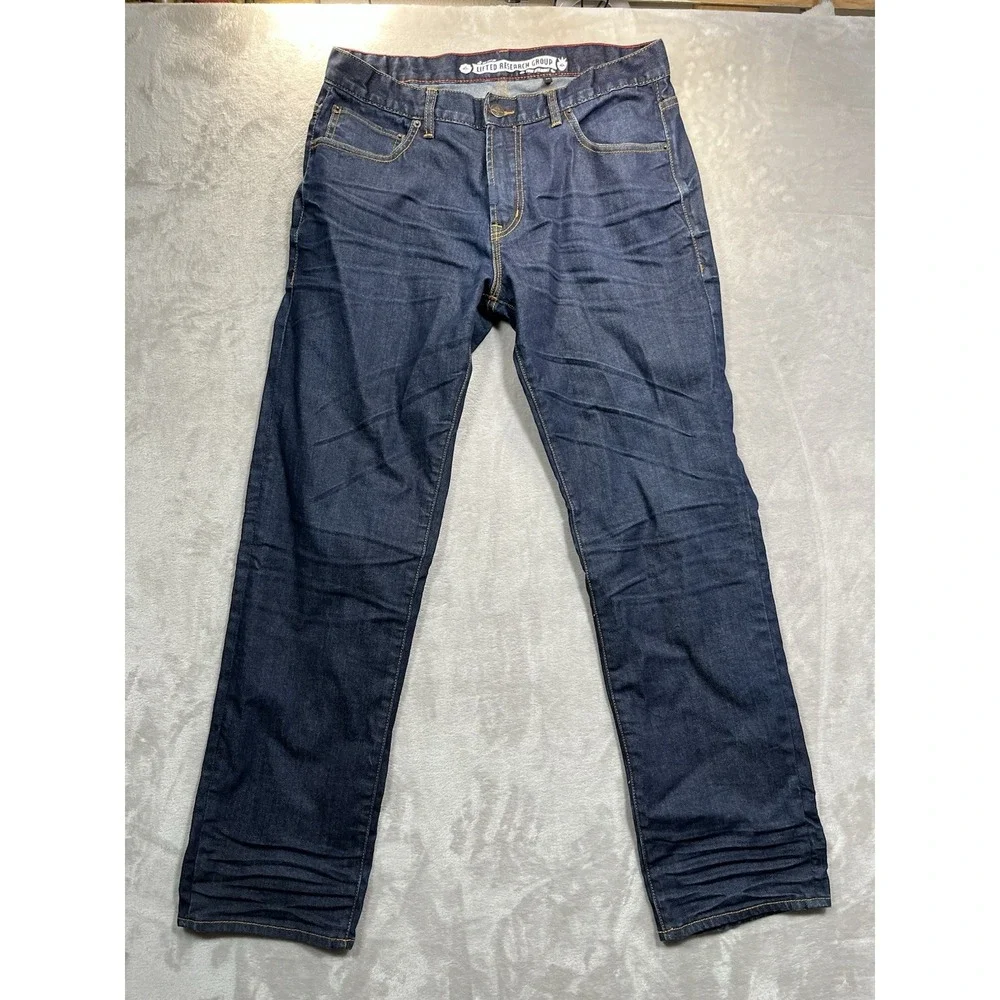 LRG‎ Lifted Research Group Jeans Mens SZ 34 Blue True Straight Fit