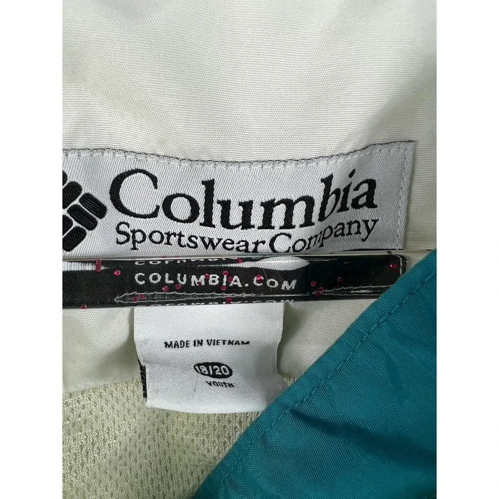 Columbia windbreaker youth