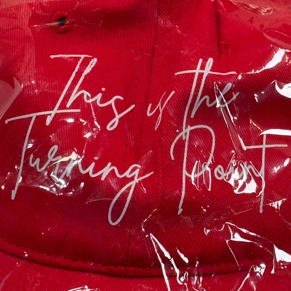 Turning Point USA red baseball