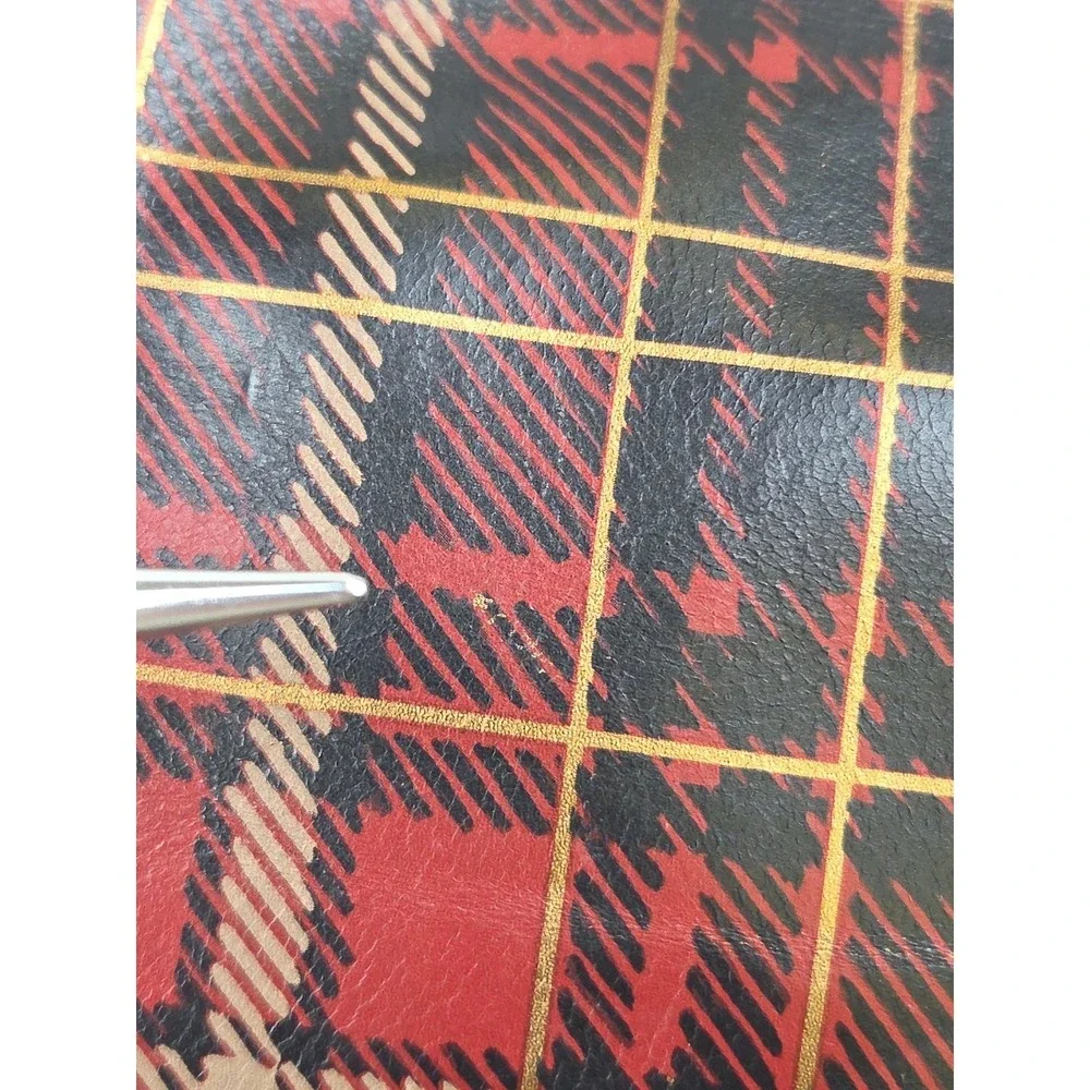 PATRICIA NASH LAUREANA Tartan Frame Bag Plaid Kisslock 10th Anniv Chain Strap‎
