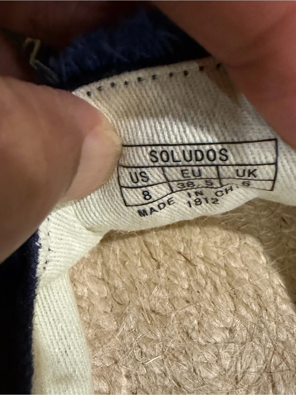 Soludos slip espadrille