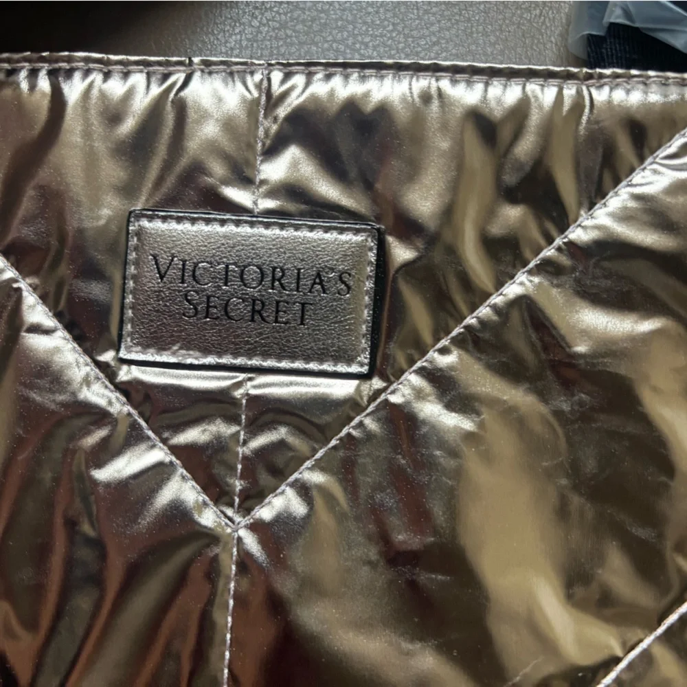 Victorias Secret metallic quilted