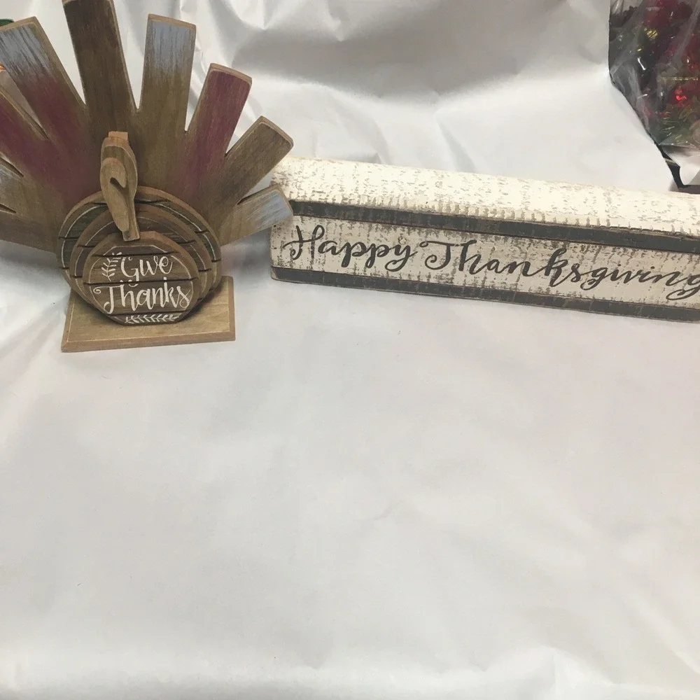 N/A thanksgiving wooden
