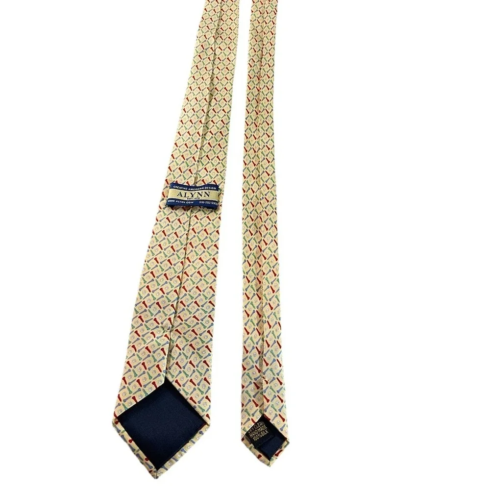 Alynn silk necktie