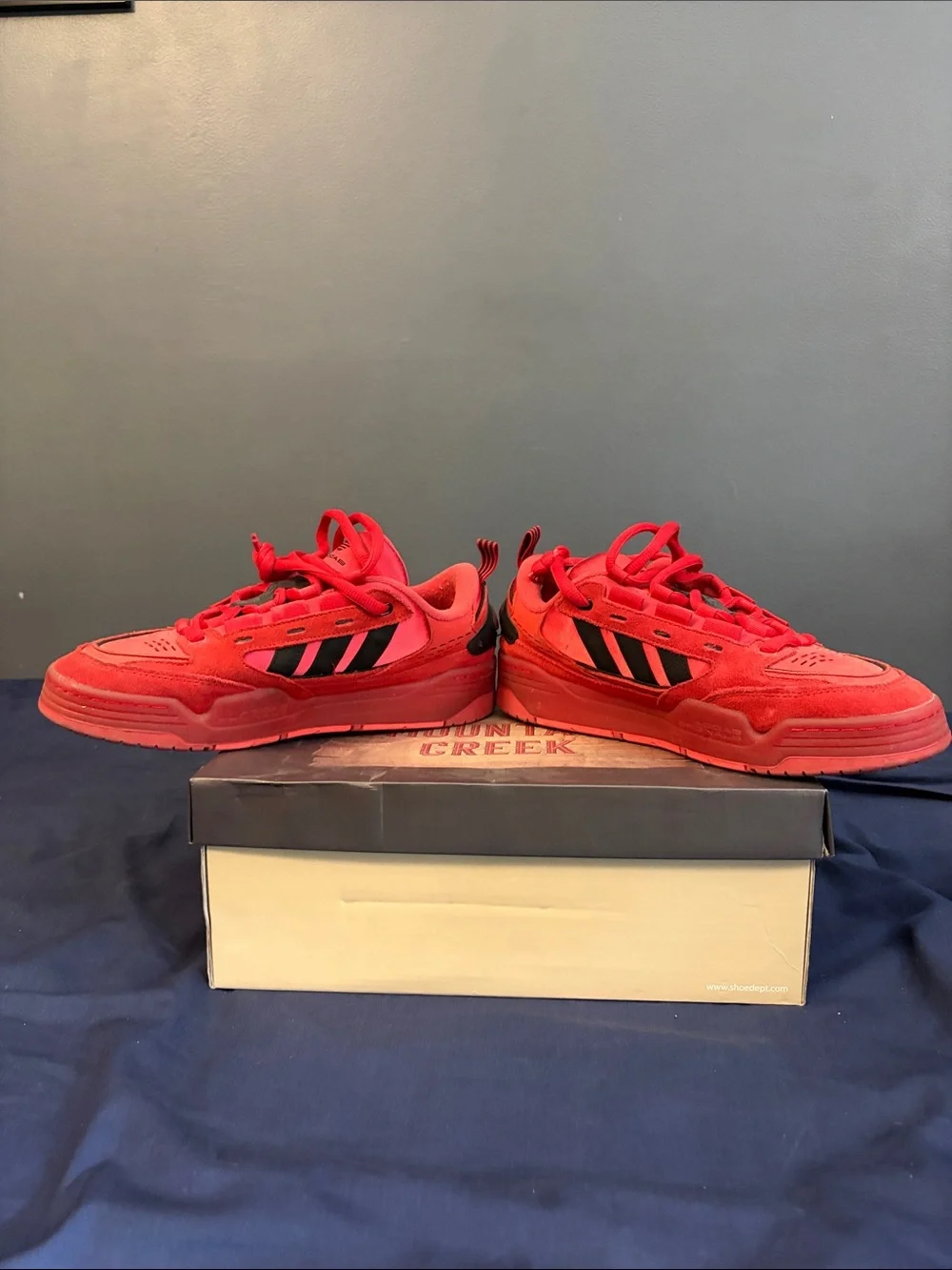 adidas vibrant red