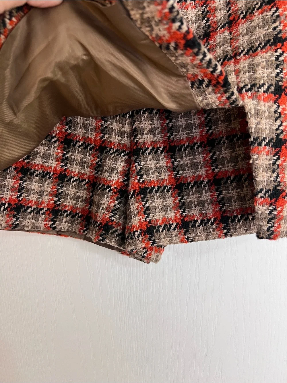 Baccini chic plaid