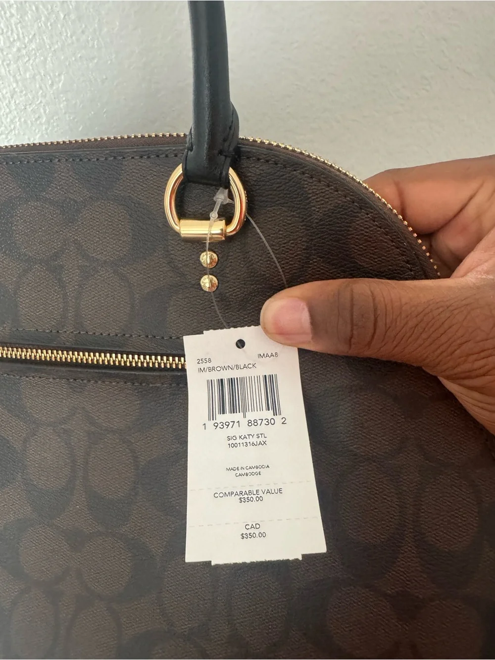 Coach signature dome
