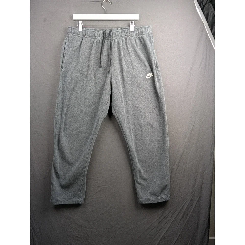 Nike Mens Sportswear Club Fleece Joggers Gray‎ Size XXL