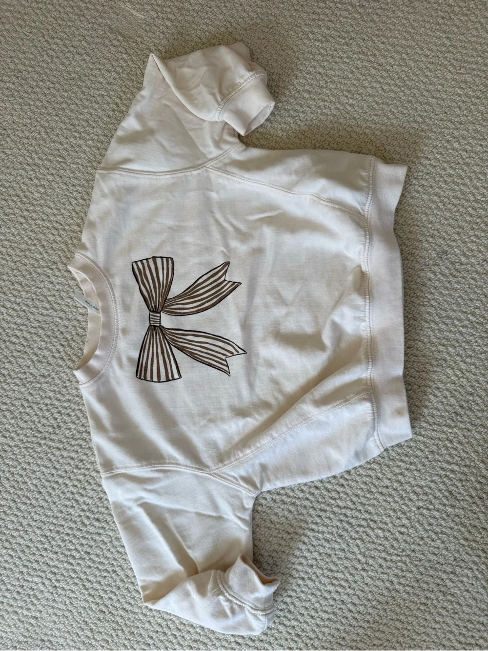 Rylee & Cru Sweatshirt with Brown Bow