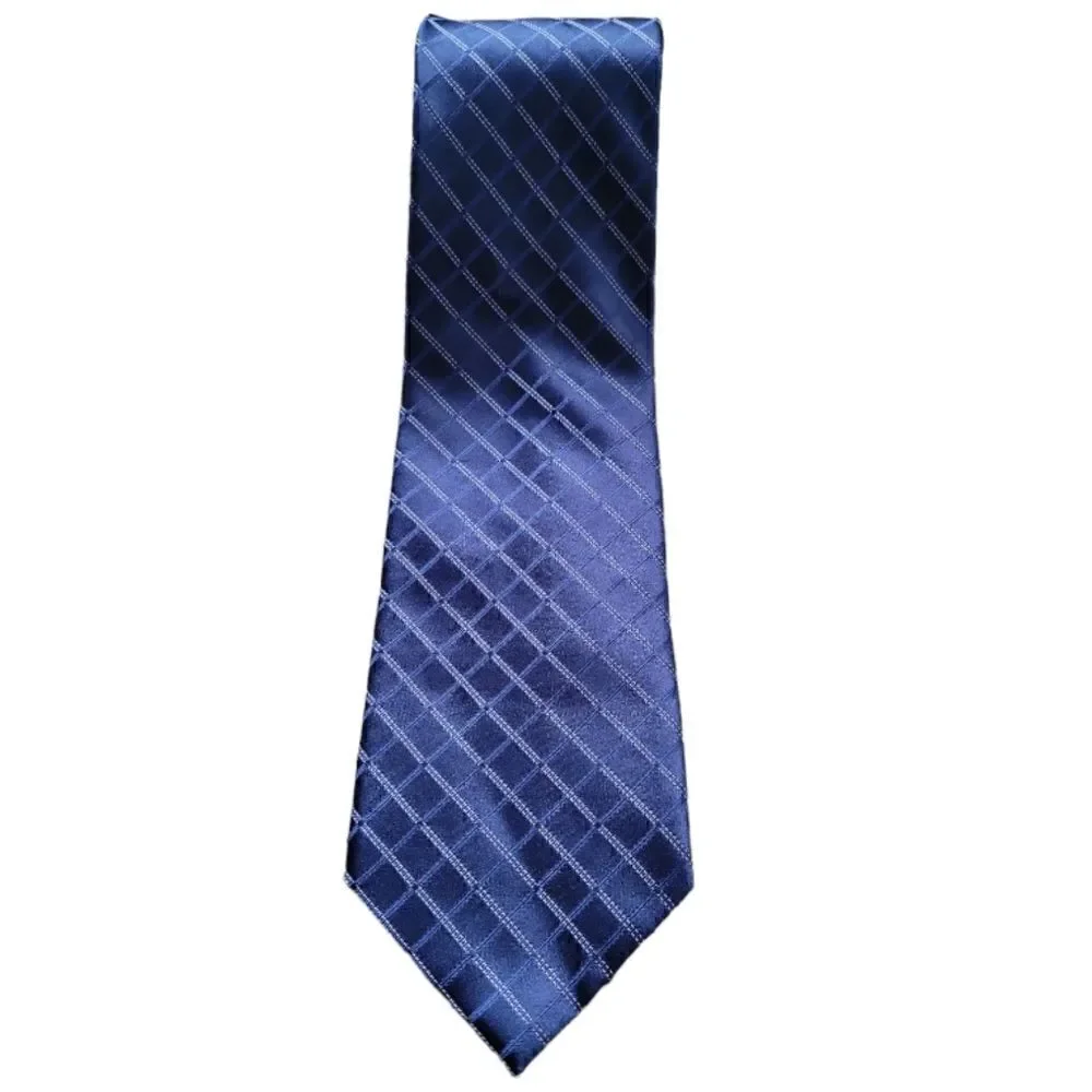 EC CALVIN KLEIN 100% SILK TIE