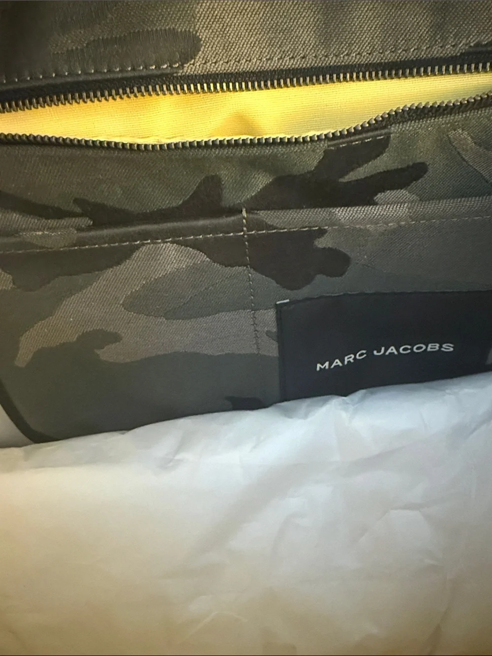 Marc Jacobs structured canvas