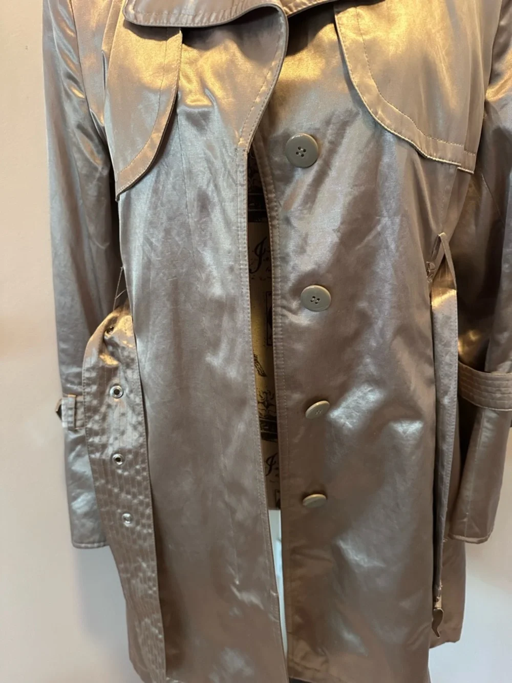 Hilary Radley shimmering gold