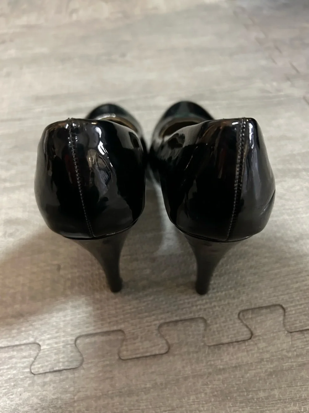 Mootsies Tootsies shiny black