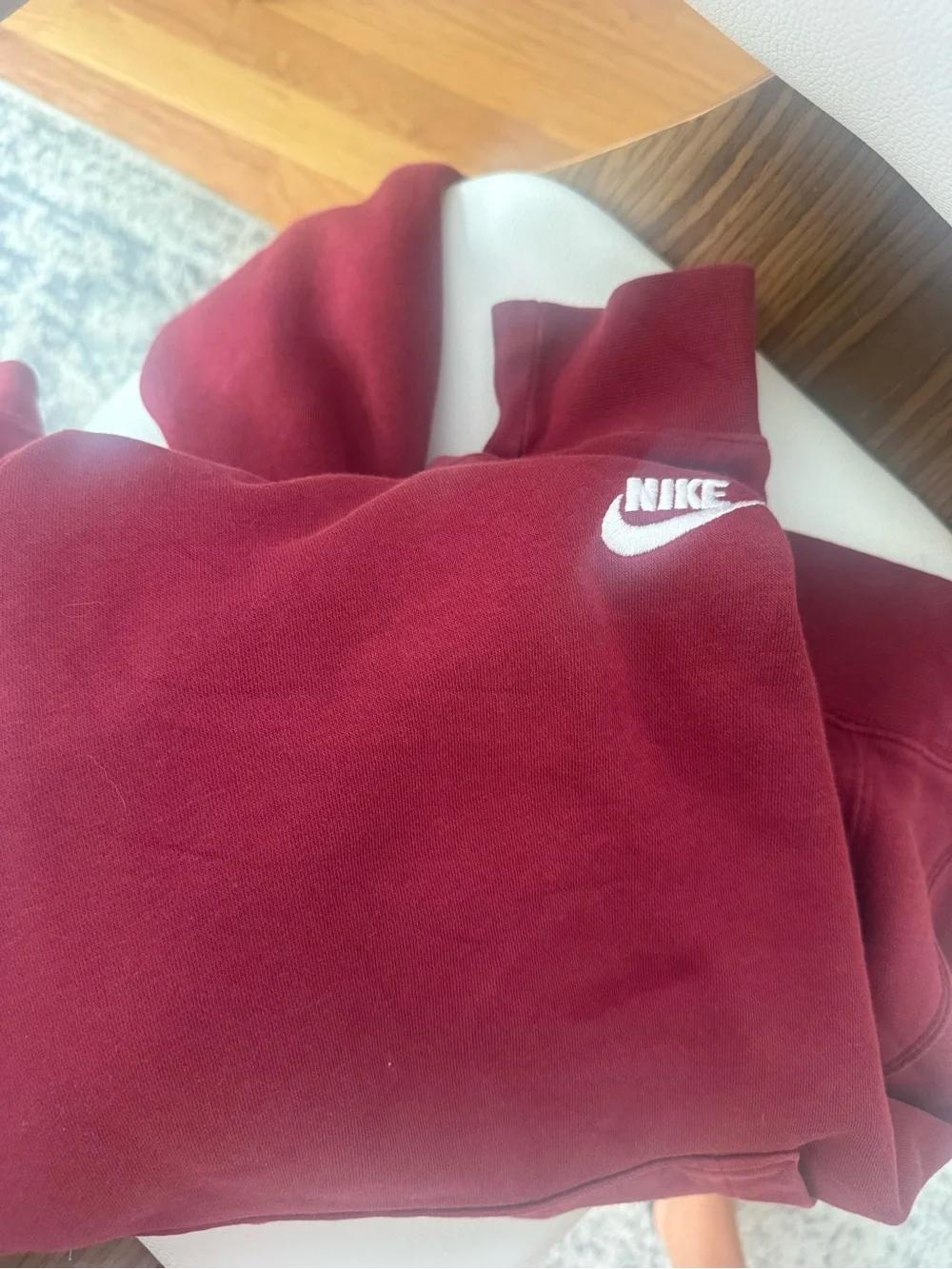 Nike Burgundy hoodie