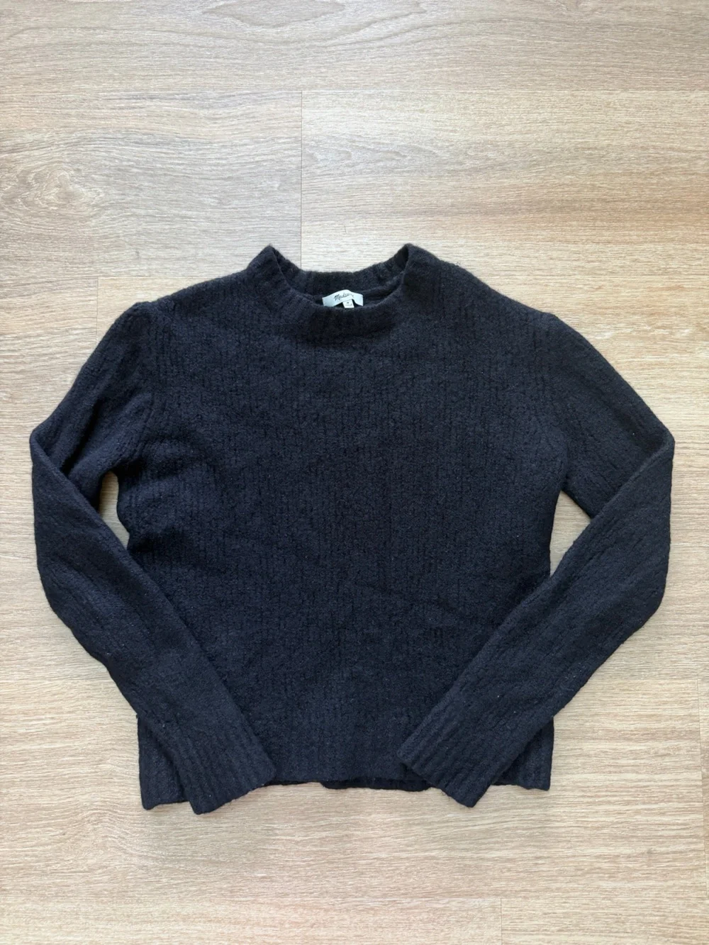 Madewell Men’s Bouclé Crewneck Sweater‎ Size M