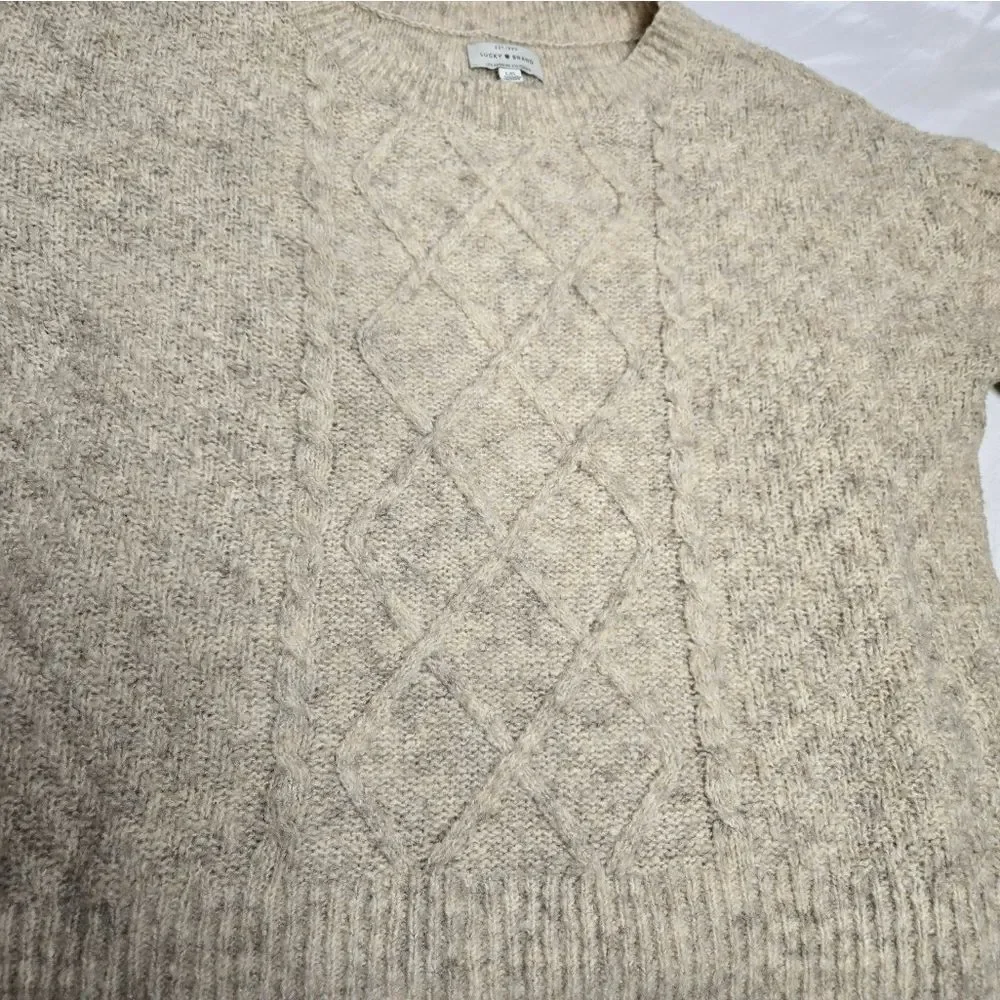 Lucky Brand cable knit