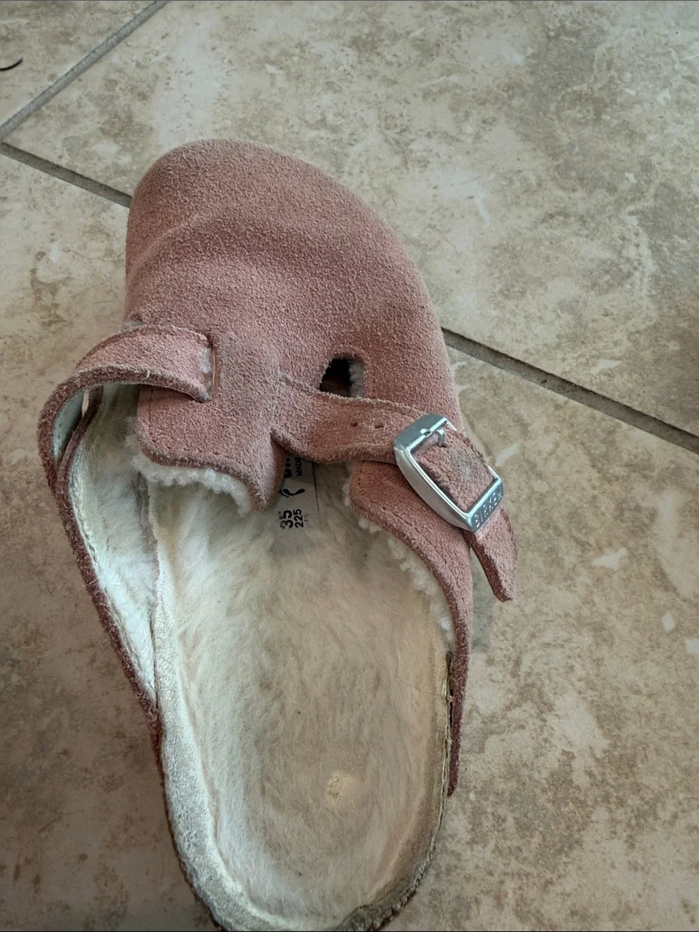 Birkenstock soft suede