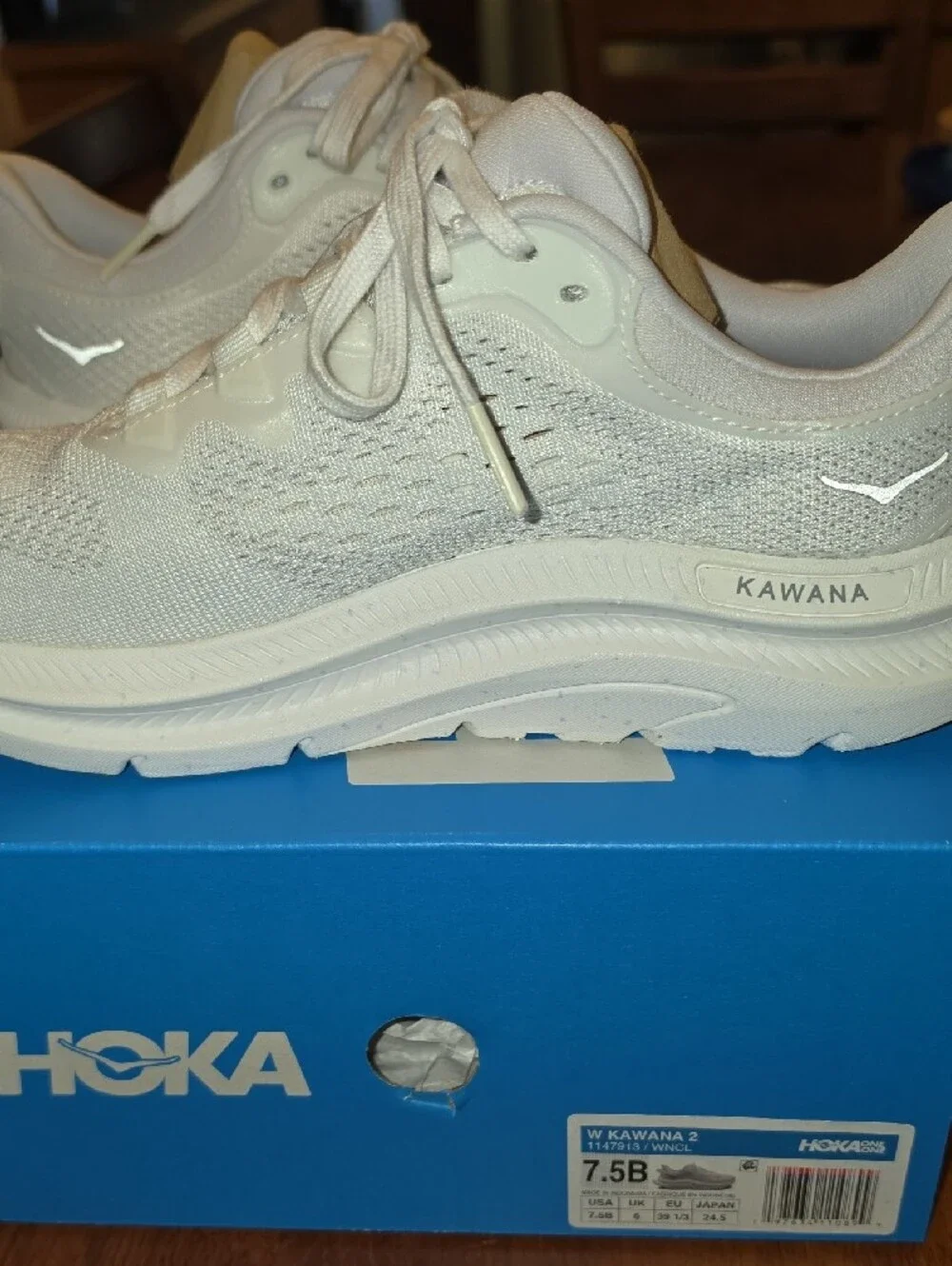 Hoka breathable mesh